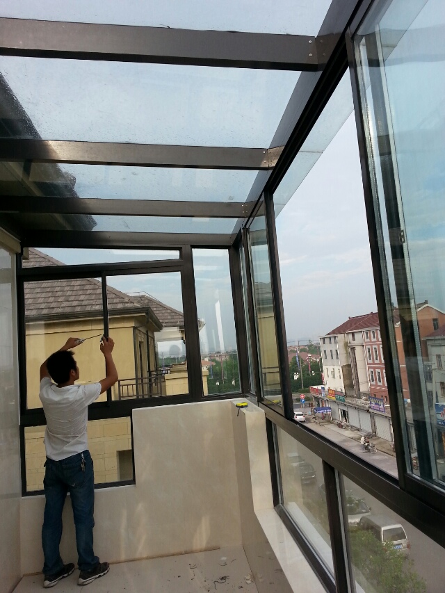 浦东封露台阳光房/阳光房定做价格